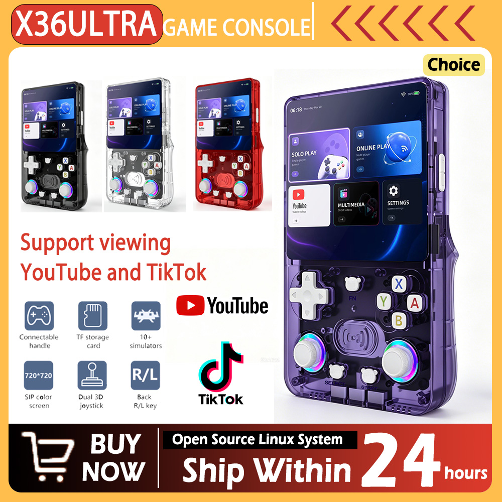 Retro Gaming Portable - Nowa konsola do gier retro X36