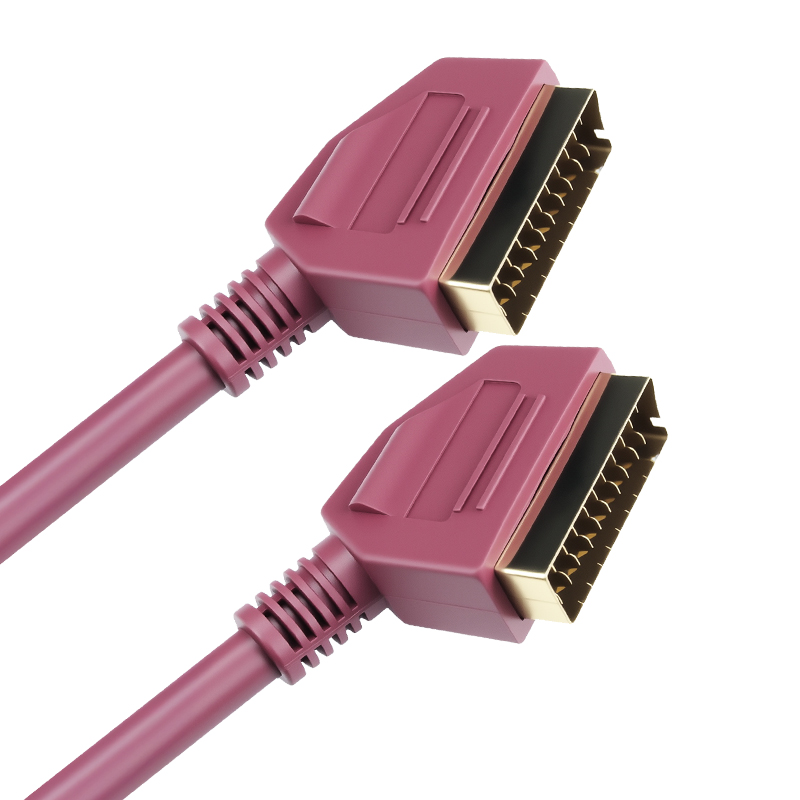 Scart To Hdmi - Scart Lead W pełni przewodowy 21-PIN