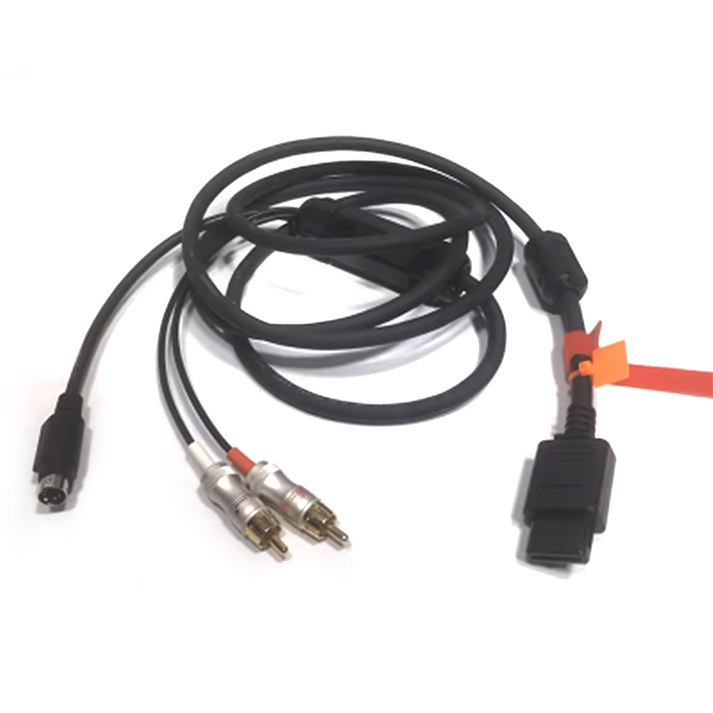 Retro Gaming Station - Kabel SFC N64 NGC S-Video Ekranowany