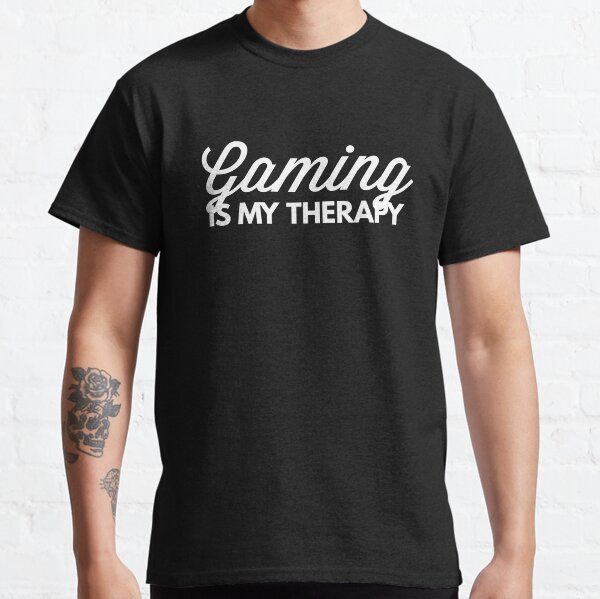 Retro Gaming Gifts For Men - Gaming to moja terapia. Zabawny, retro