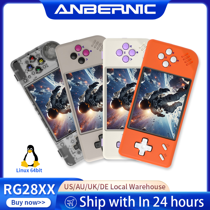 Retro Gaming Mobile - ANBERNIC RG28XX Retro Przenośna Konsola do