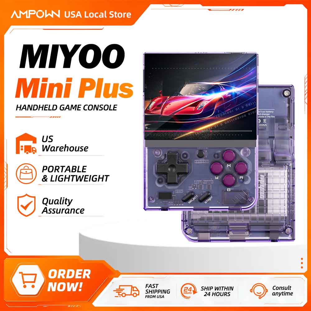 Retro Gaming Portable - Konsola retro Miyoo Mini+ z ekranem