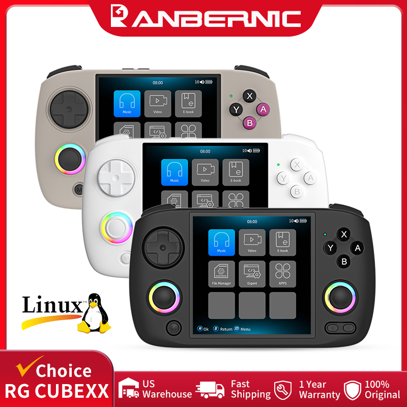 Retro Gaming Pro - ANBERNIC RG CubeXX Przenośna Konsola do