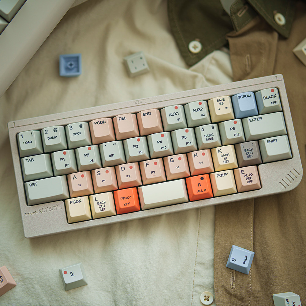 Klawisze FBB S9000 w stylu ret – Retro Gaming Keycaps recenzja i cena