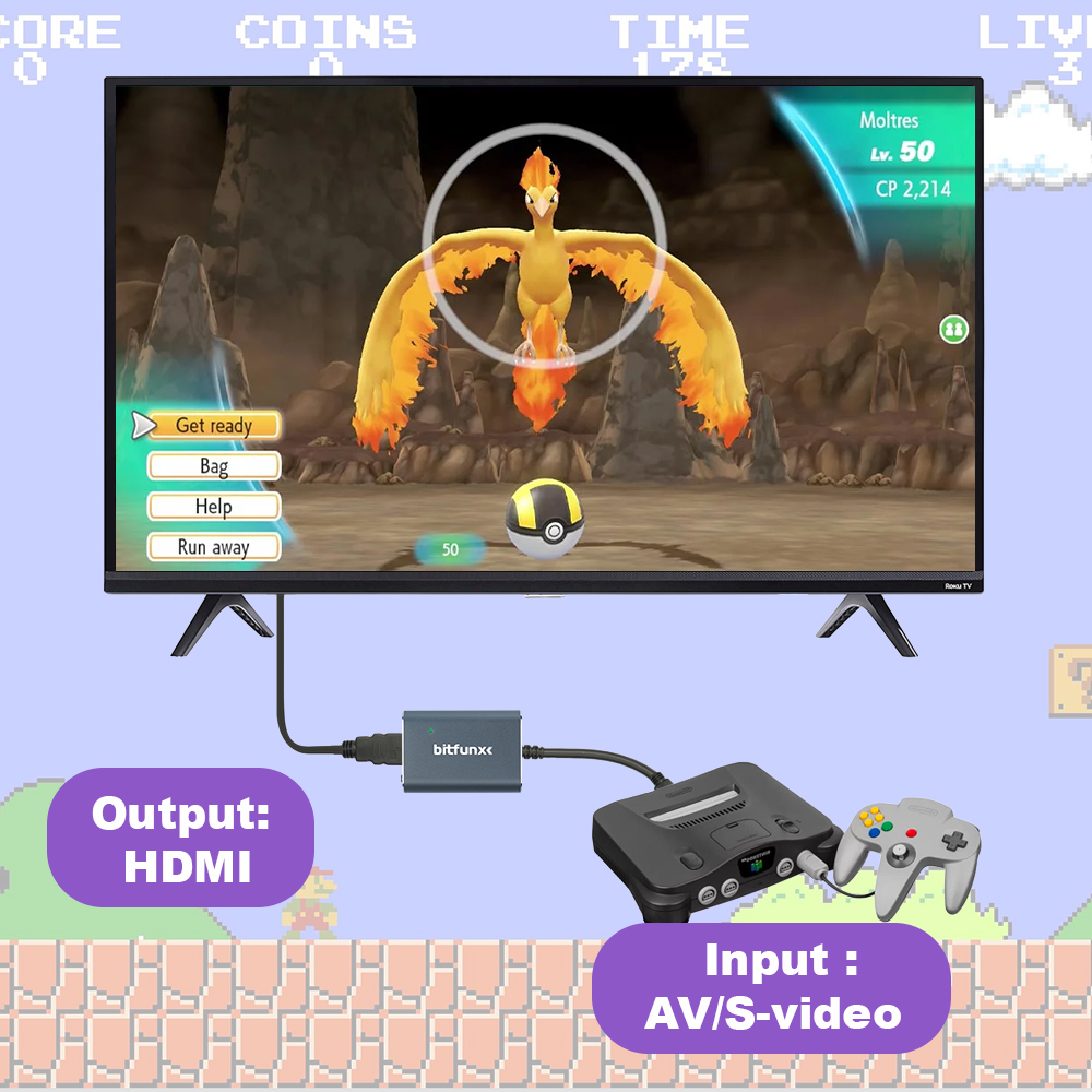Bitfunx 720P Adapter S-Video / – Retro Gaming Pro recenzja i cena