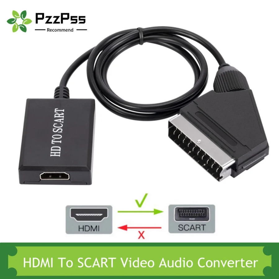 Konwerter HDMI na Scart, wejśc – Scart To Hdmi recenzja i cena