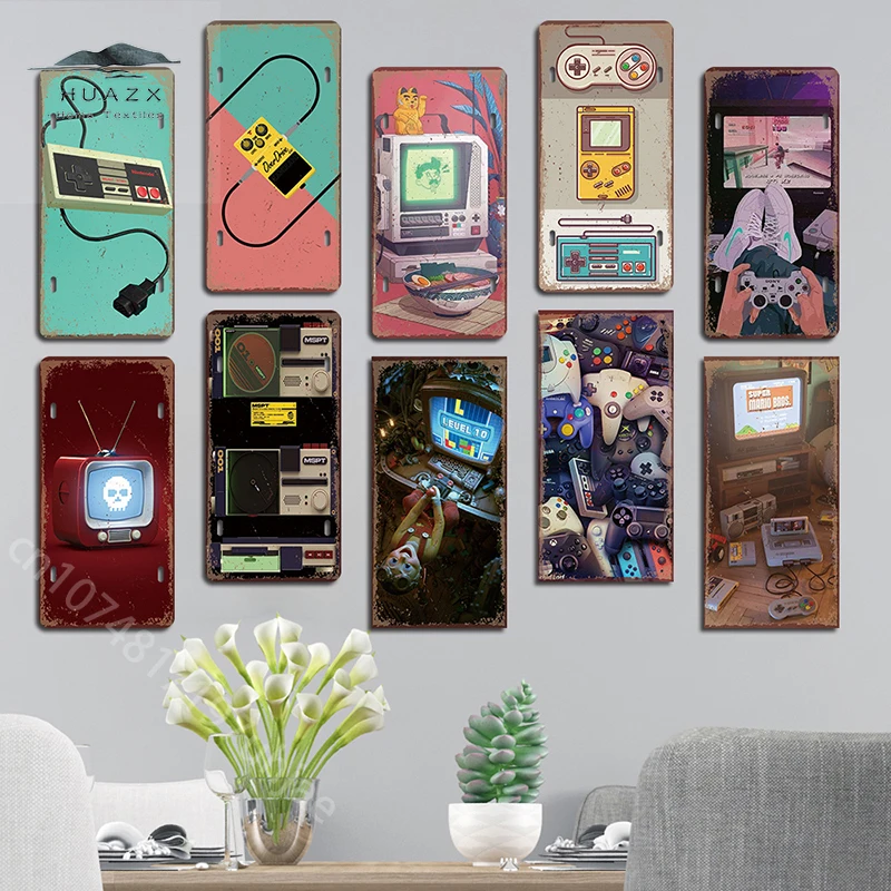 Vintage Metalowy Znak Gamingow – Retro Gaming For Tv recenzja i cena