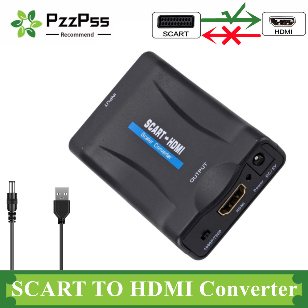 Konwerter SCART na HDMI 1080P  – Scart To Hdmi recenzja i cena