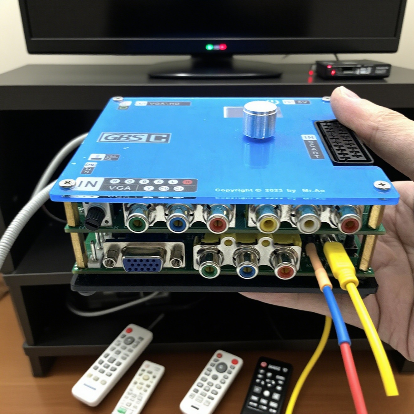 Konwerter sygnału GBS do gier  – Scart To Hdmi recenzja i cena