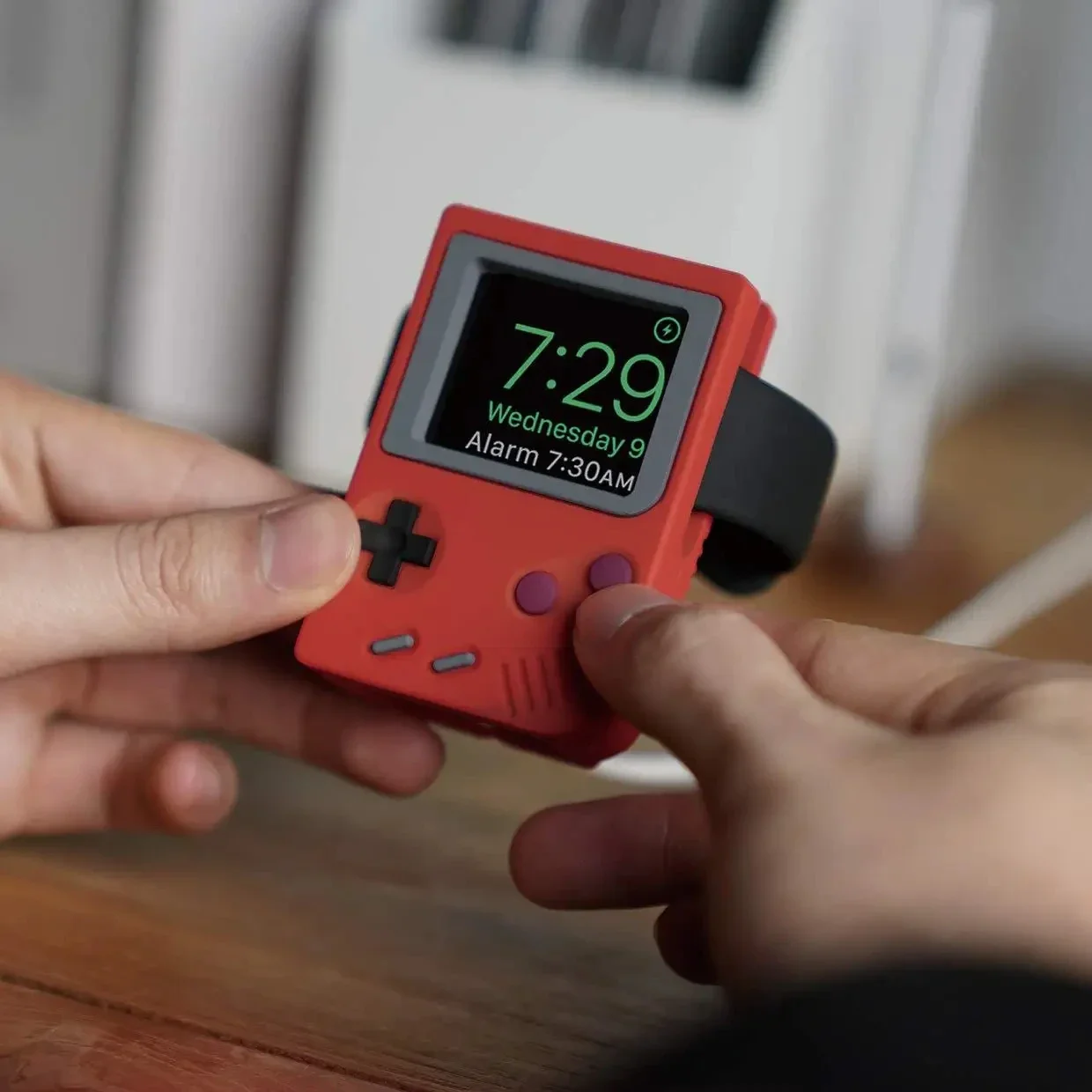 Silikonowy uchwyt na ładowarkę – Retro Gaming Station recenzja i cena