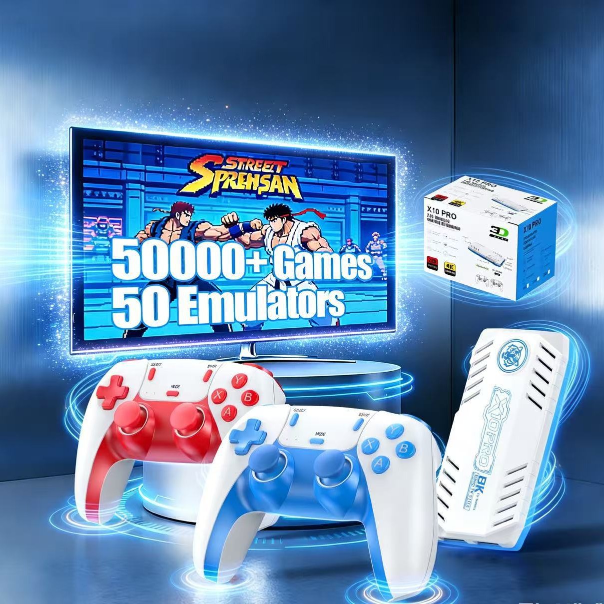 Konsola Retro X10 PRO, Otwarty – Retro Gaming For Tv recenzja i cena