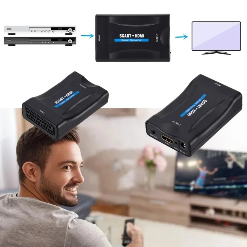BGGQGG 1080P SCART do HDMI kom – Scart To Hdmi recenzja i cena