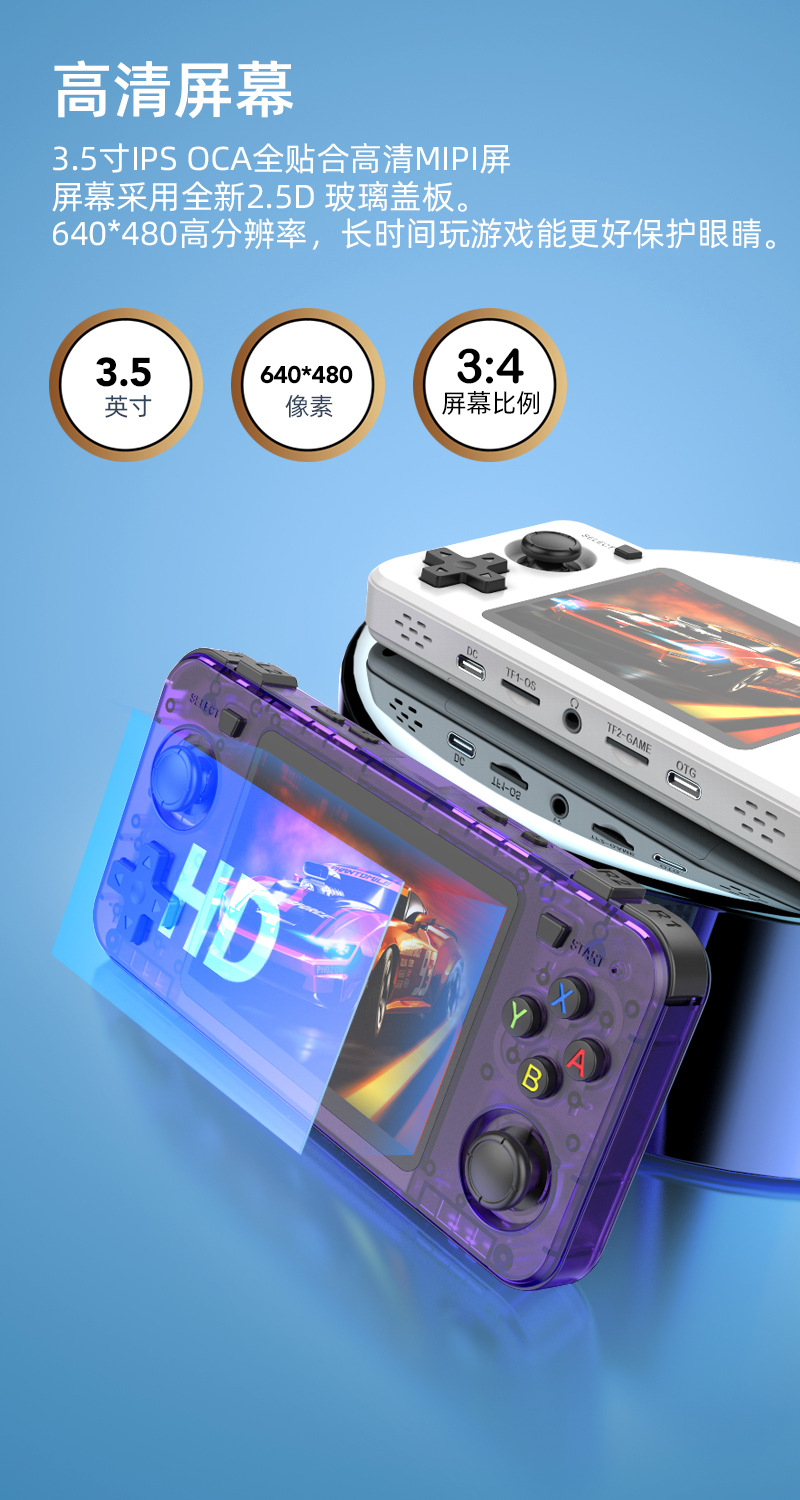 Nowa konsola przenośna R36H Re – Retro Gaming Portable recenzja i cena